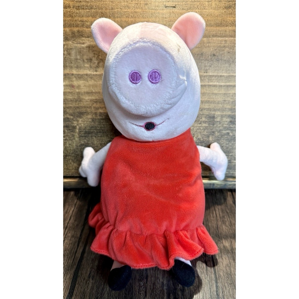 Vintage 2003 Talking‎ Peppa Pig 8" Plush Pink, Giggles, Whistles (see Video)